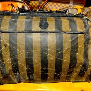 Fendi Roma vintage weekender bag - will need restoration